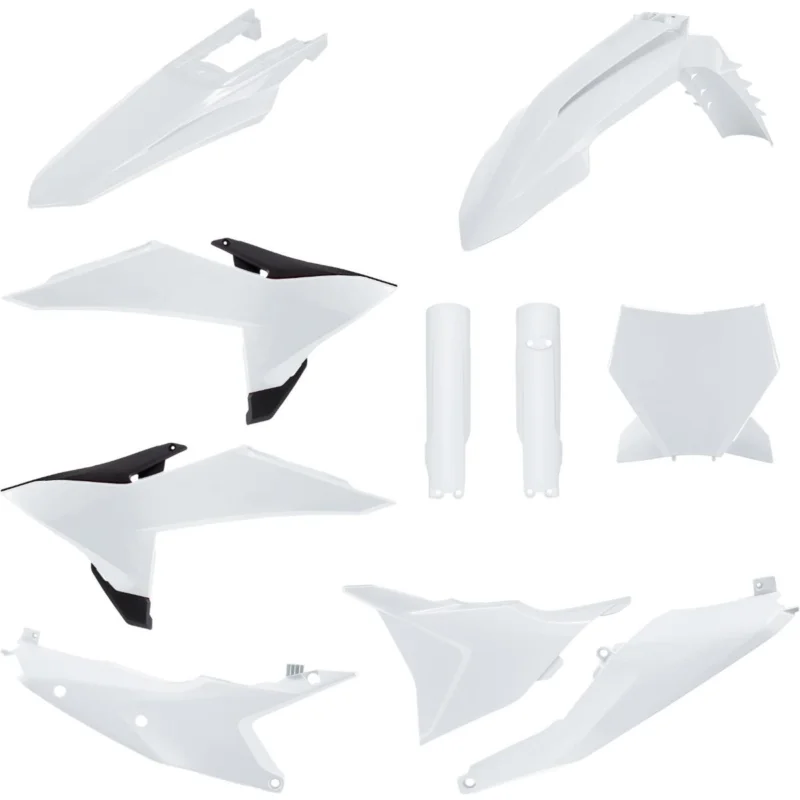 Árcsökkenés [ Polisport ] Full Kit Plastique KTM SX/SX-F 25-, Blanc