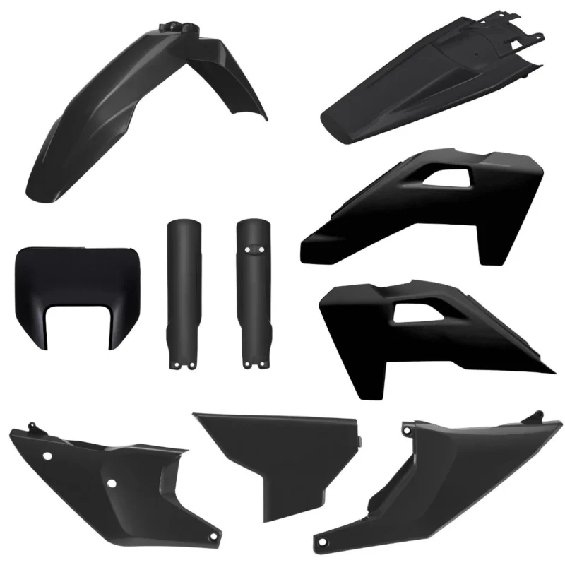 [ Polisport ] Full Kit Plastique Noir, Husqvarna FE/TE 26- Szuper ajánlat