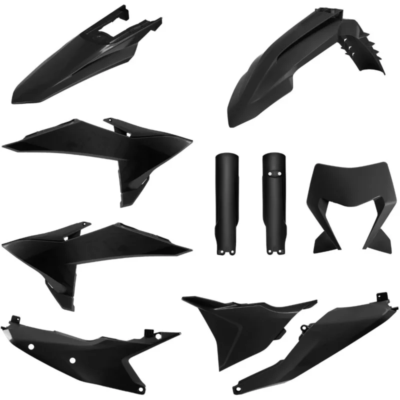 [ Polisport ] Full Kit Plastique Noir, KTM EXC/EXC-F 26- Kihagyhatatlan ajánlat