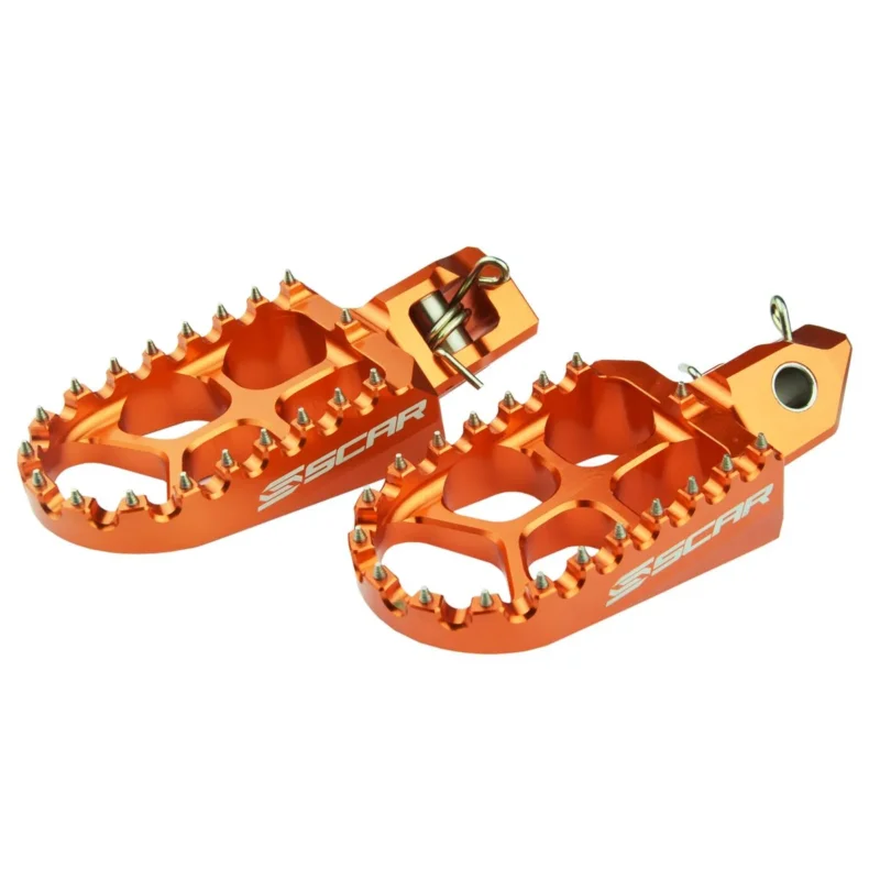 [ SCAR ] Repose Pieds Evolution GasGas/KTM/Husqvarna, Orange Rendeld meg most