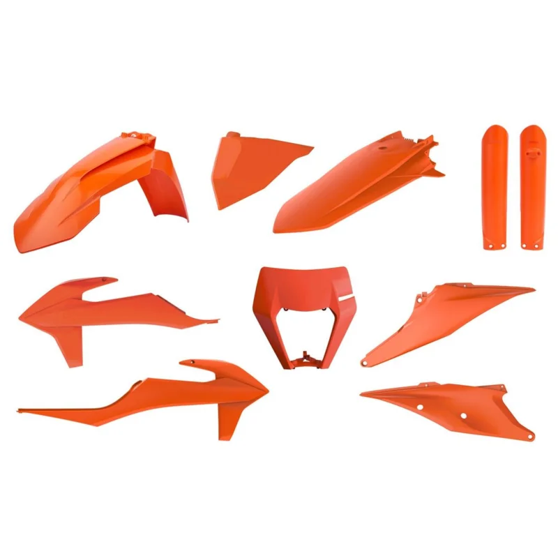 Vedd meg most [ Polisport ] Kit Plastique Full KTM EXC/EXC-F 20-, Orange