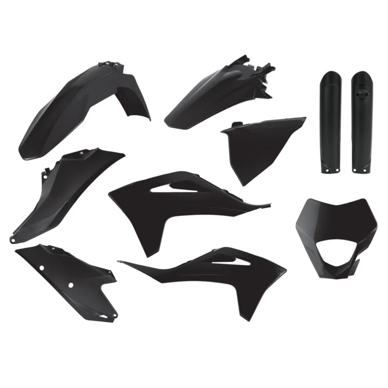 Korlátozott ajánlat [ Polisport ] Kit Plastique Full Gas Gas EC/EC-F 21-, Noir