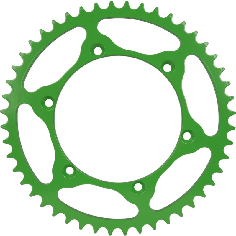 Ajánlat [ FRITZEL ] Couronne Zackenkönig Ultralight Kawasaki KX 125/250/500, KXF 250/450, 520 Pas, Vert, Acier