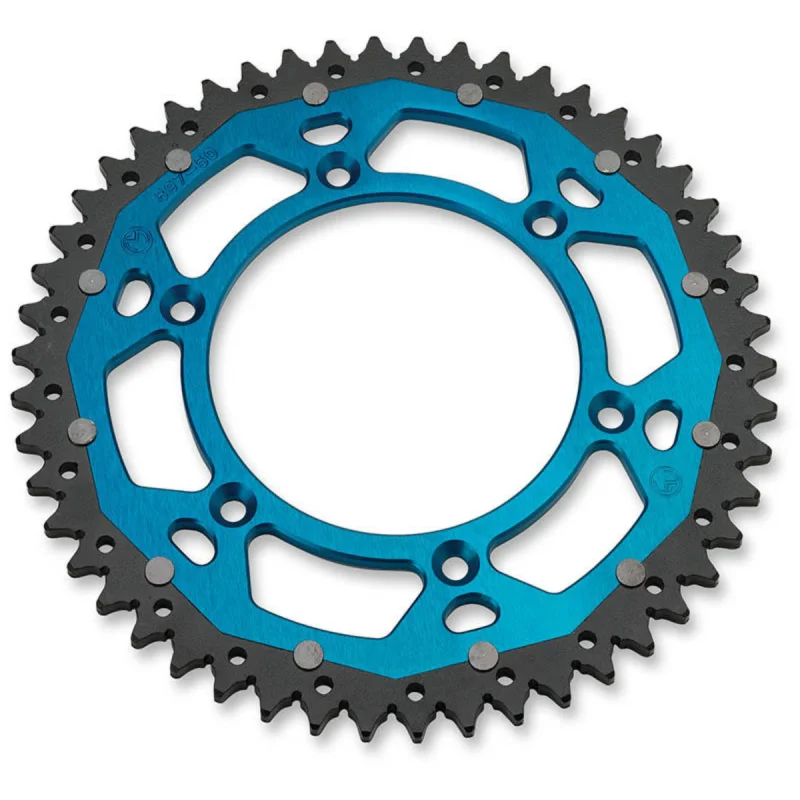 Vedd meg online [ Moose Racing ] Couronne Husaberg FE/TE, Husqvarna FE/FC, TE/TC, KTM SX/SX-F, EXC/EXC-F, 520 Pas, 48-52 Dents, Bleu