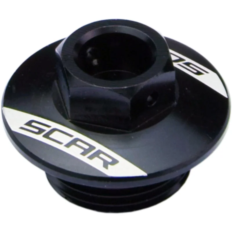 [ SCAR ] Bouchon de Remplissage d‘huile Noir, Suzuki RM 80/85/125/250, RM-Z 250/450 Ne maradj le