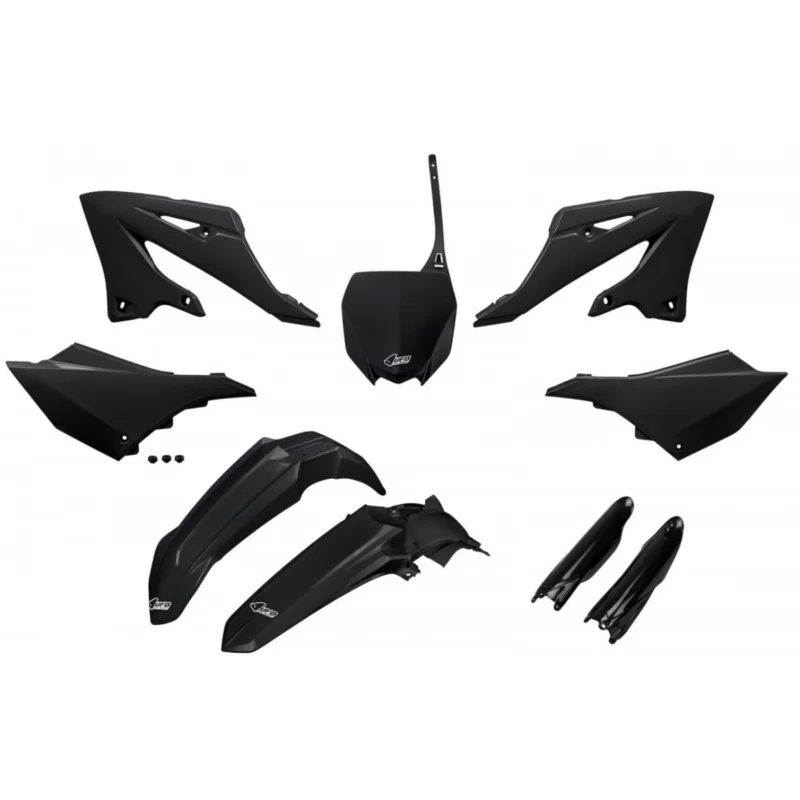 [ Ufo Plast ] Full Kit Plastique Noir, Yamaha YZ 125 22-, YZ 250 22- Népszerű