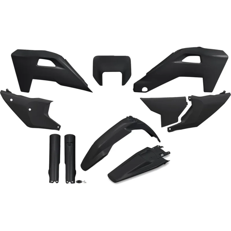 [ Ufo Plast ] Full Kit Plastique Husqvarna TE/FE 24-, Noir Bestseller