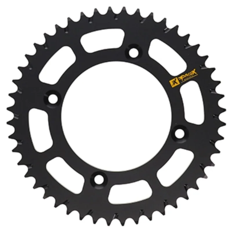 Kiárusítás [ ProX ] Couronne Yamaha YZ 65 18-, 420 Pitch, Aluminum, Black, 46-49 Teeth