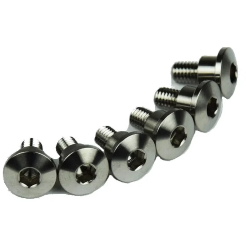 Különleges ajánlat [ SCAR ] Jeu de boulons de fixation pour protège-fourche en titane M6 x 14, 6 pièces pour Yamaha
