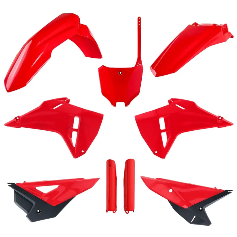 Kiárusítás [ Polisport ] Kit Plastique Restyle Honda CRF 250R 22-24, CRF 450R 21-24, Style 25 - Rouge