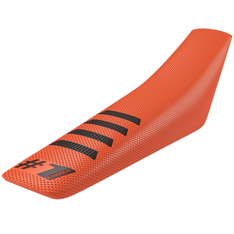 [ Onegripper ] Housse de Selle Ribbed Orange/Noir Szuper ajánlat
