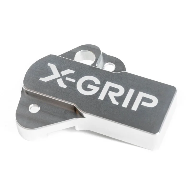 [ X-Grip ] Protection pour Valve à papillon KTM/Husqvarna 2T 18-23, Gas Gas 2T 21-23, Argent Gyors szállítás