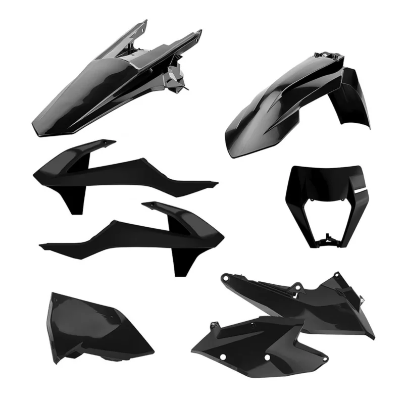 [ Polisport ] Kit Plastique Full KTM EXC/EXC-F 17-19, Noir Különleges ajánlat
