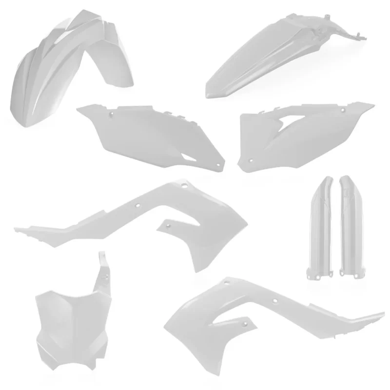 [ Acerbis ] Kit Plastique complet Full-Kit Kawasaki KX 250F 21-, KX 450F 19-, Blanc Biztonságos fizetés