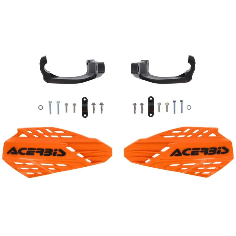 Bestseller [ Acerbis ] Protège Mains Linear Vented Orange/Noir
