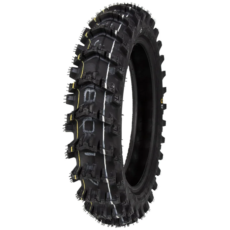 Prémium [ Dunlop ] Pneu Arrière Geomax MX14 80/100-12