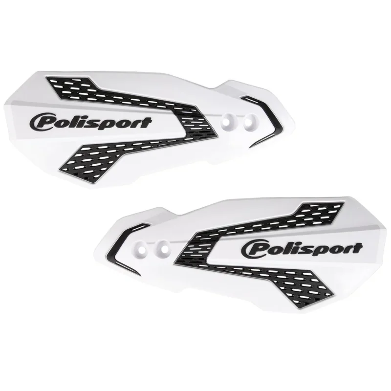 [ Polisport ] Protège Mains MX Flow Beta RR 12-, Blanc/Noir Vedd meg online
