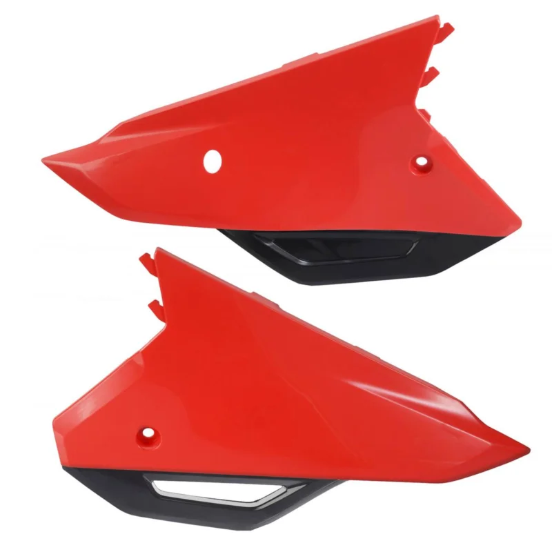 [ Acerbis ] Plaques Latérales DW+UP Honda CRF 250R 22-24, CRF 450R 21-24, Rouge/Noir Különleges ajánlat