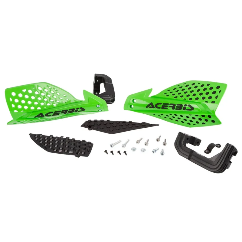 Exkluzív ajánlat [ Acerbis ] Protège Mains X-Ultimate Vert/Noir, Kit de Montage inclus