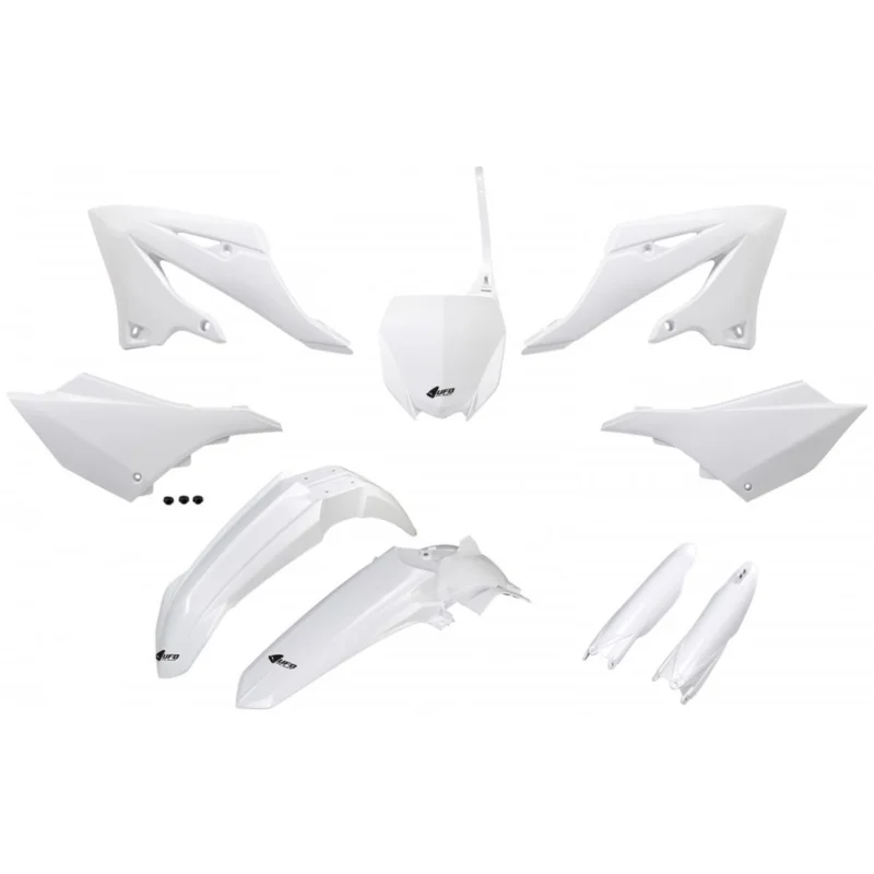 Akciós ár [ Ufo Plast ] Full Kit Plastique Blanc, Yamaha YZ 125 22-, YZ 250 22-