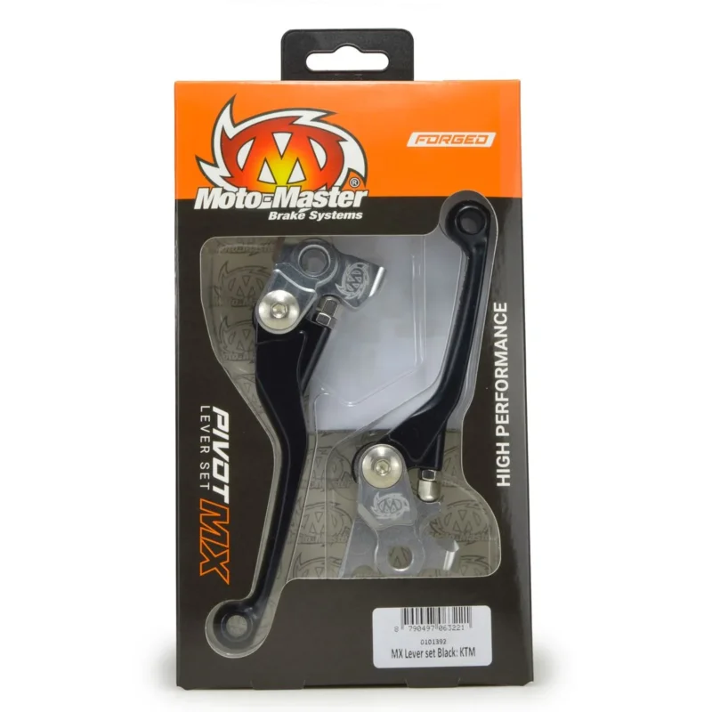 Kedvezményes ár [ Moto-Master ] Set de Levier de Frein et d’Embrayage Pivot MX Brembo KTM SX/-F/, EXC/-F 14-, Gas Gas EC/MC, Husqvarna, Noir