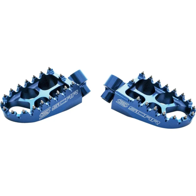 [ SCAR ] Repose Pieds Evolution Racing Yamaha/Fantic, Bleu Nézd meg most