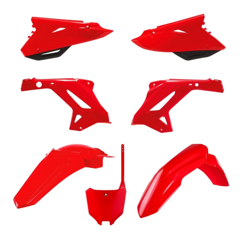 Kihagyhatatlan ajánlat [ Polisport ] Kit Plastique Restyle CRF 22 Honda CR 125/250 02-07, Rouge