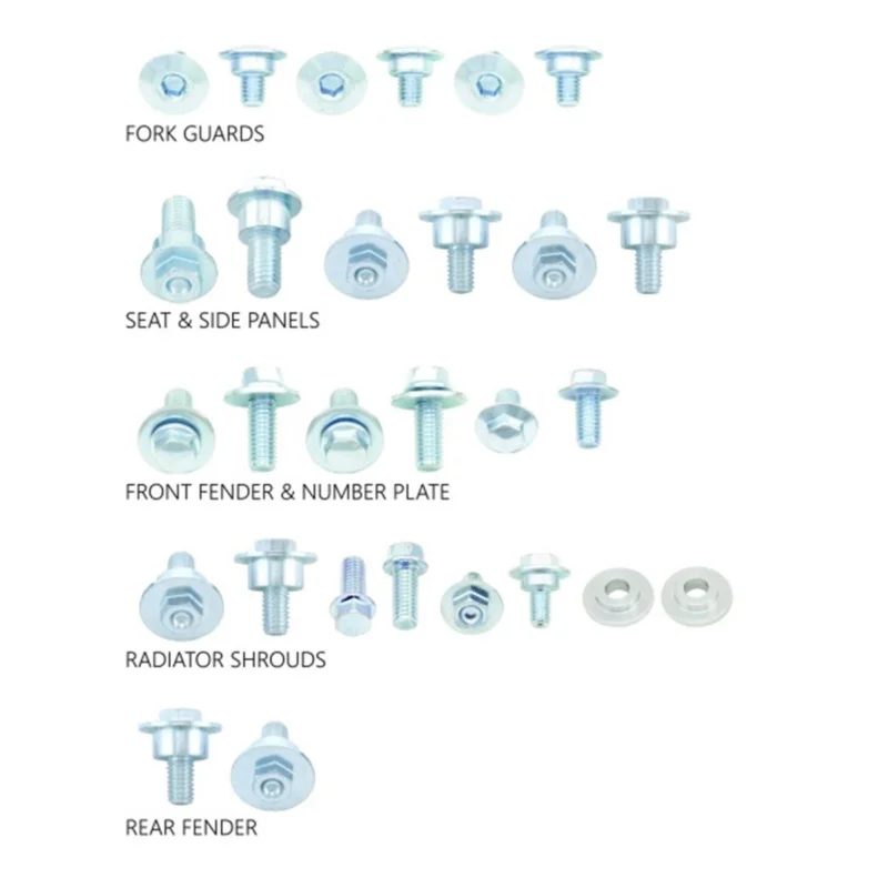 Olcsóbb [ Ufo Plast ] Kit de Vis pour Plastique, Honda CRF 250R 18-, CRF 450R 18-20