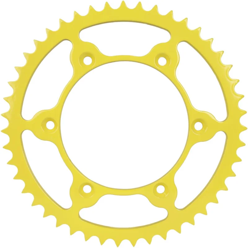 Szuper ajánlat [ FRITZEL ] Couronne Zackenkönig Ultralight Suzuki RM 125/250, RM-Z 250/450, DR-Z 400, 520 Pas, Jaune, Acier