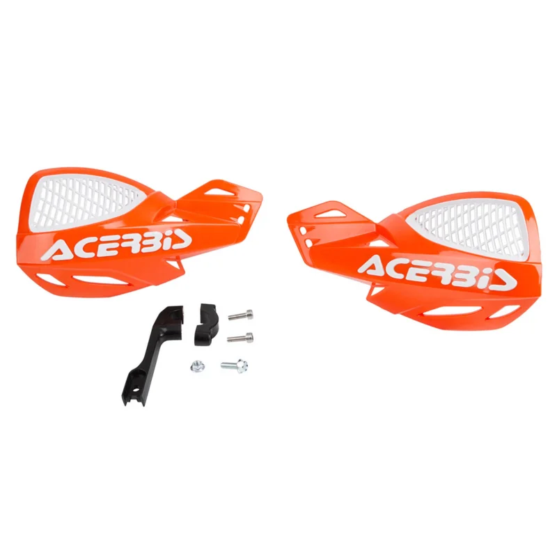 [ Acerbis ] Protège Mains MX Uniko Vented KTM Orange 2016, Kit de Montage inclus Gyors kiszállítás