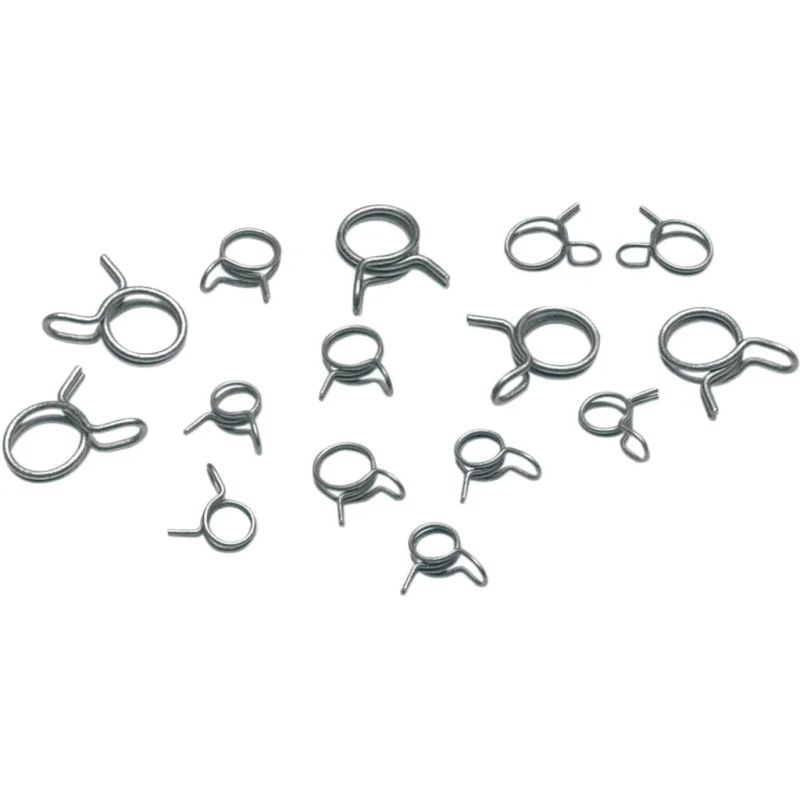 Ajánlat [ Moose Racing ] Colliers de Serrage pour fuel lines, 15 pieces, 1/4, 5/16, 7/16 Pouces