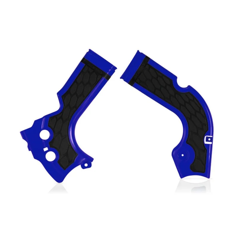 Legkelendőbb [ Acerbis ] Protections de Cadre Anti-Dérapante X-Grip Yamaha YZF 250/450, WRF 250/450, Bleu