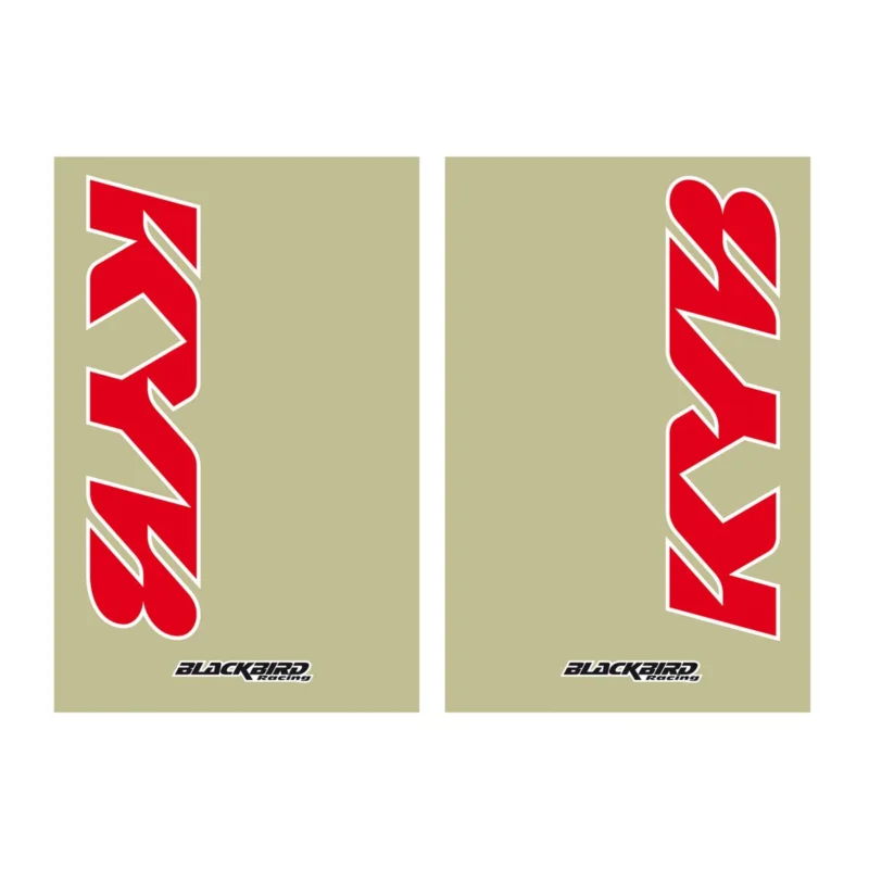 Legkelendőbb [ Blackbird Racing ] Autocollants de Fourche Kayaba Transparent