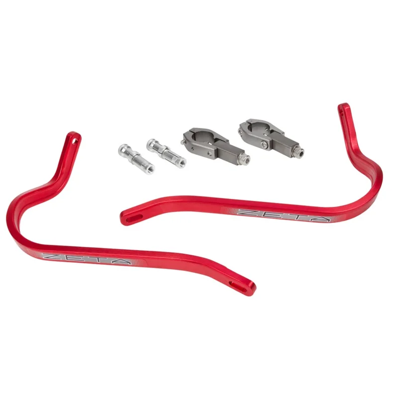 [ Zeta ] Protège Mains Armor Rouge, 28.6 mm, Bend Design Ne maradj le