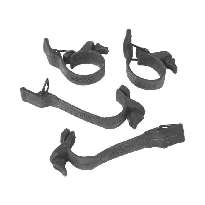 [ Acerbis ] Kit Elastiques de Plaque Phare Noir Szuper ajánlat