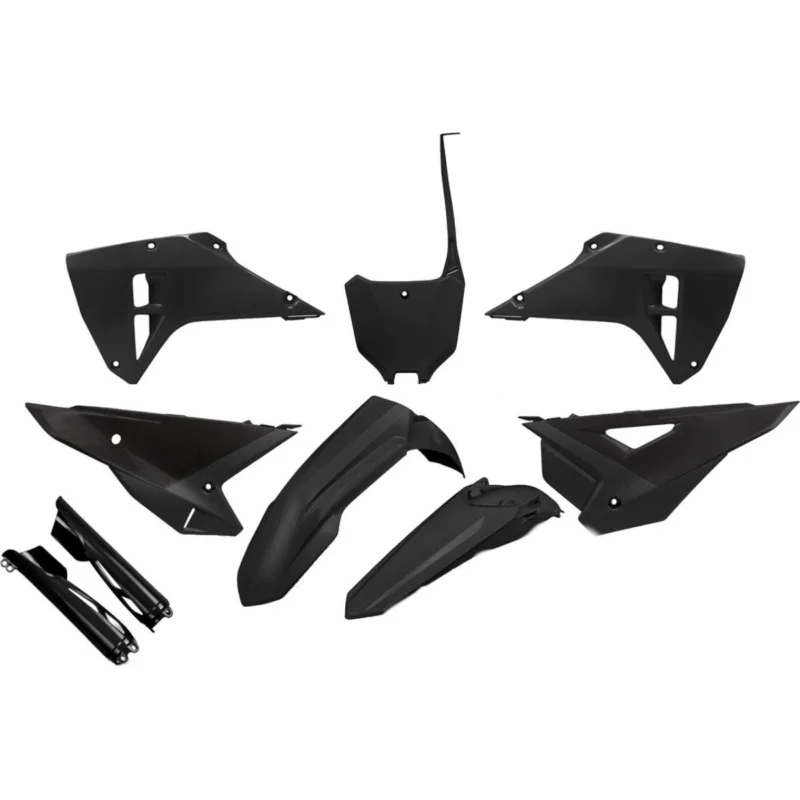 [ Ufo Plast ] Full Kit Plastique Restyling Look 25-26 Noir, Honda CRF 250RX 22-24, CRF 450RX 21-24 Vedd meg online