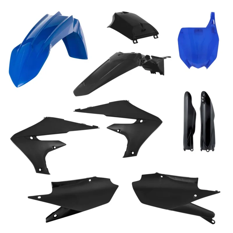 [ Acerbis ] Kit Plastique complet Full-Kit Yamaha YZF 250 19-, YZF 450 18-, Noir/Bleu Árengedmény