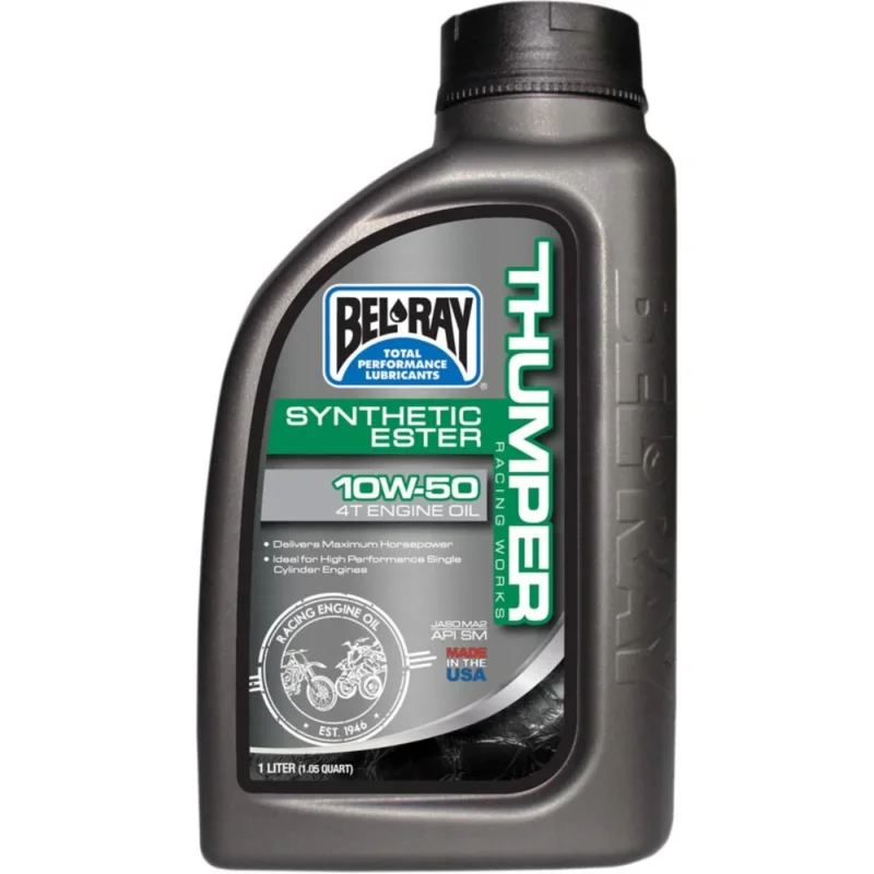 [ Bel Ray ] Huile Moteur WORKS THUMPER RACING 10W50, 1 Litre Csak ma