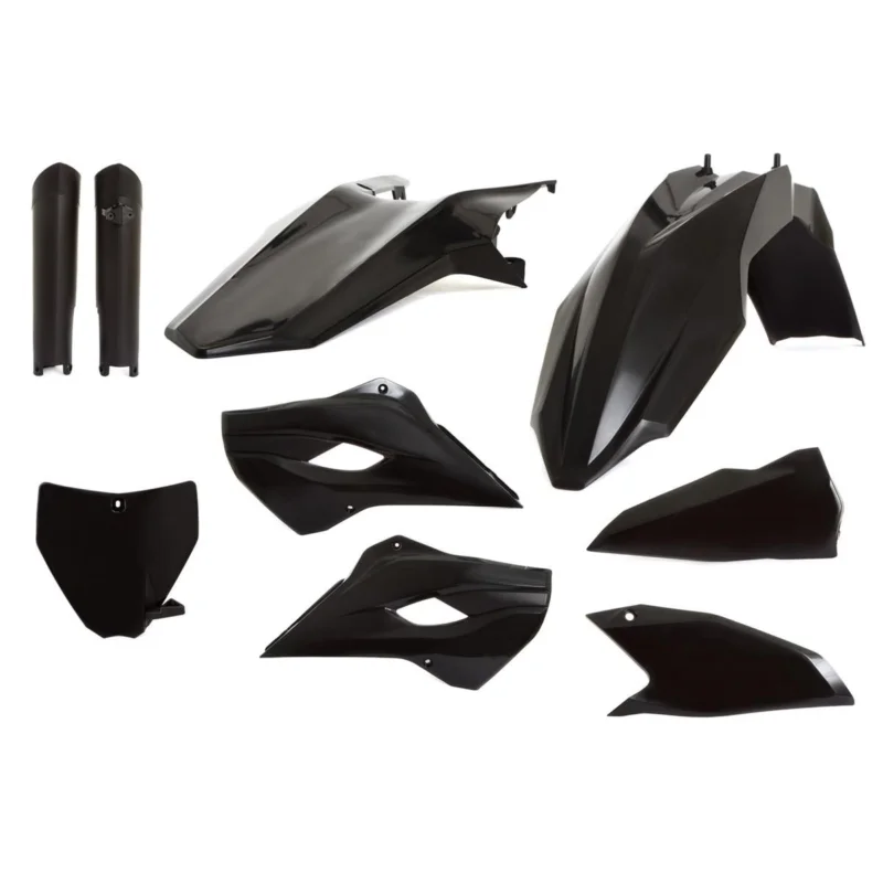 Biztonságos vásárlás [ Acerbis ] Kit Plastique complet Full-Kit Husqvarna TE/FE 2014, Replica, Noir