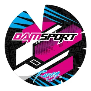 Kit déco de carter d‘embrayage Dam-Sport Racing Noir Derbi Euro 3 / 4 Kedvezményes ár