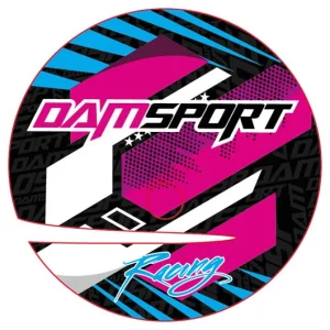 Kit déco de carter d‘embrayage Dam-Sport Racing Noir AM6 2005 > Expressz szállítás