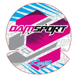Szuper akció Kit déco de carter d‘embrayage Dam-Sport Racing Blanc AM6