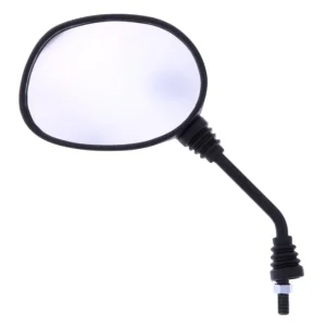 Rétroviseur gauche V-Parts Oval M10 Homologué CE Noir Gilera Stalker 50 DD 1997-2000 / Stalker 50 DT 1999-2006 Árcsökkenés