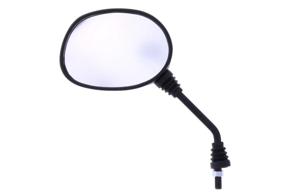 Rétroviseur gauche V-Parts Oval M10 Homologué CE Noir Gilera Stalker 50 DD 1997-2000 / Stalker 50 DT 1999-2006 Árcsökkenés