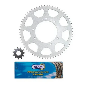 Nézd meg most Kit chaîne Afam 11/62 sans joint 420 MBK X-limit / Yamaha DT50 R 2004