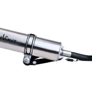 Pot d‘échappement Leovince Scoot Hand Made TT Kymco Agility 50 4T (139 QMB) 2007-2012 Prémium