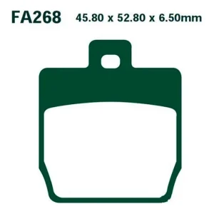 Biztonságos fizetés Plaquettes de frein avant / arrière EBC Carbon Scooter (SFAC268) Yamaha / MBK / Quadro/Qooder