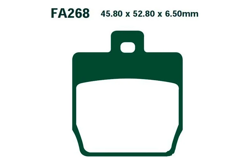 Plaquettes de frein avant / arrière EBC Sintered HH Scooter (SFA268HH) Yamaha / MBK / Quadro/Qooder Népszerű