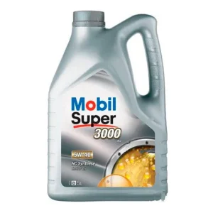 Huile de moteur Mobil 05W40 Super 3000 5L Azonnal elérhető