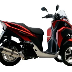 Silencieux d‘échappement Leovince LV One Evo Inox / Carbone Yamaha Tricity 125 2014-2016 Korlátozott ajánlat